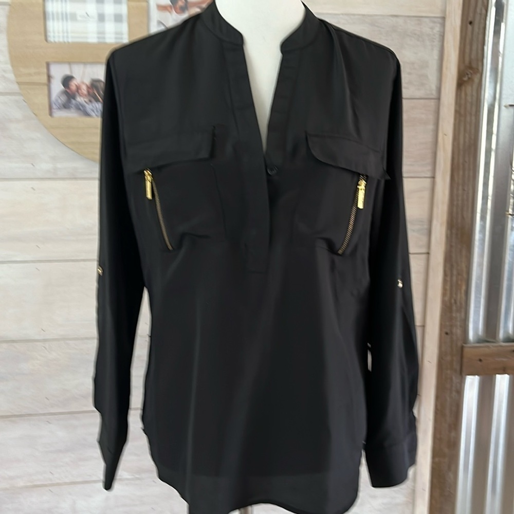 Michael Kors Black Top S